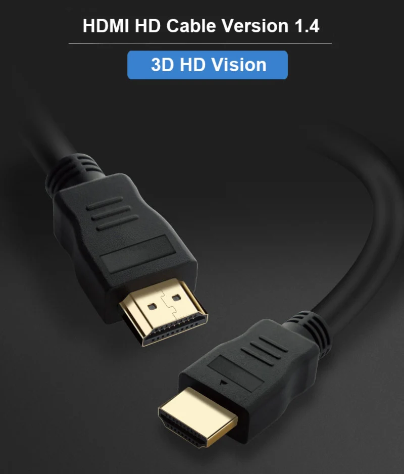 Salange HDMI 1,4 кабель 1 м 1,5 м 3 м 5 м HDMI к HDMI кабель 4 к 3D 60 кадров в секунду кабель для HD ТВ ЖК-ноутбука PS3 проектор компьютерный кабель