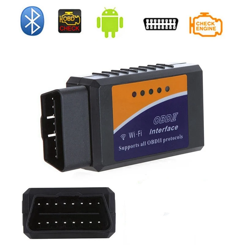 VicTsing WIFI ELM327 Car Code Reader Scanner for Check Engine Diagnostic Tool for IOS Android for Most Vehicles OBD2 Scanner     (1)