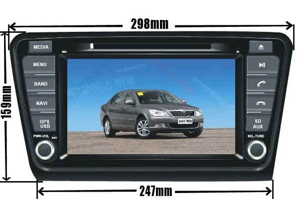 Cheap 8 inch Android 9.0 Car DVD Player GPS for Skoda Octavia a7 2014 2015 - octa 8 core 4g RAM 64g ROM navigation PX6 STEREO RADIO 0