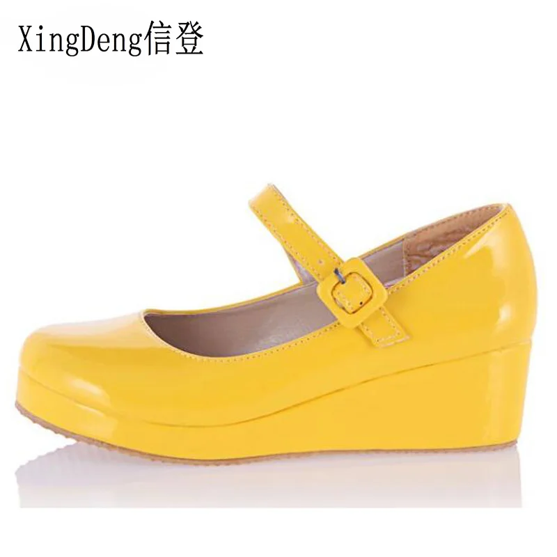 XingDeng/женские туфли-лодочки на высоком каблуке для косплея милые женские туфли в