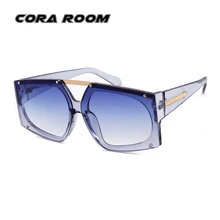 2018 fashion big box woman sunglasses wind mirror brand designer ladies sunglasses personality men’s sunglasses