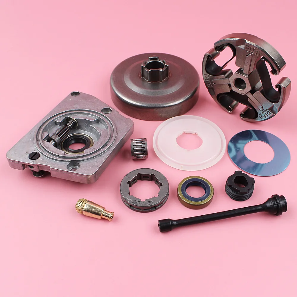 Clutch Drum Oil Pump Worm Gear For Husqvarna 272 268 266 66 Chainsaw
