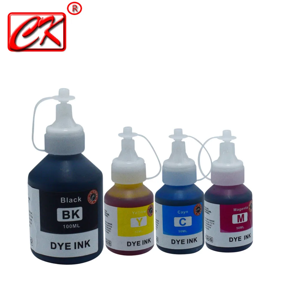 CK 4colors Ink Refill Kit Compatible Ink for Printer Brother DCP T300