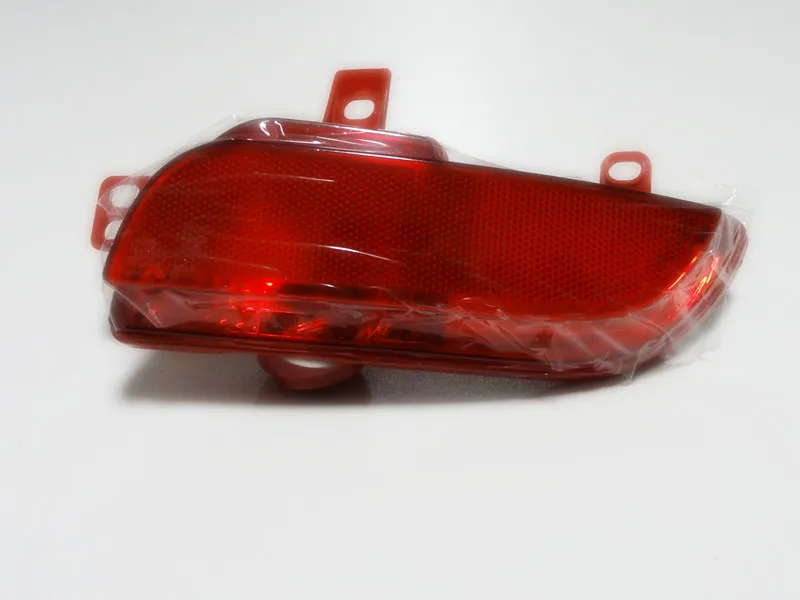 1Piece New Red Lens Tail Bumper Lamp Rear Fog Light RH For Peugeot 207