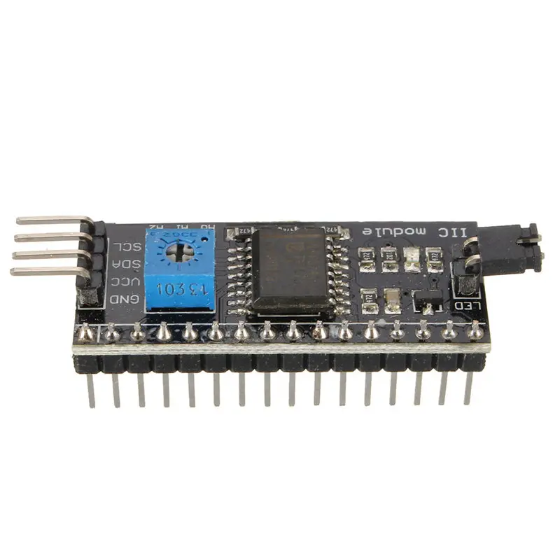 Новое поступление плата последовательного интерфейса I2C/IIC/TWI для Arduino R3 LCD 1602