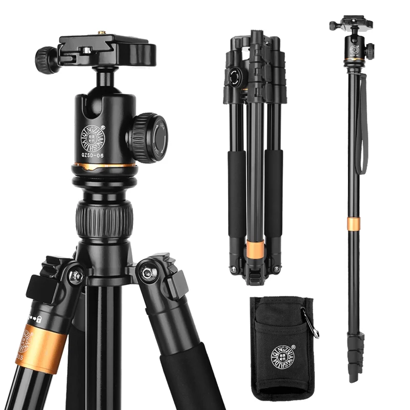 145cm Suporte camera tripod stand panorama damping ball head mount