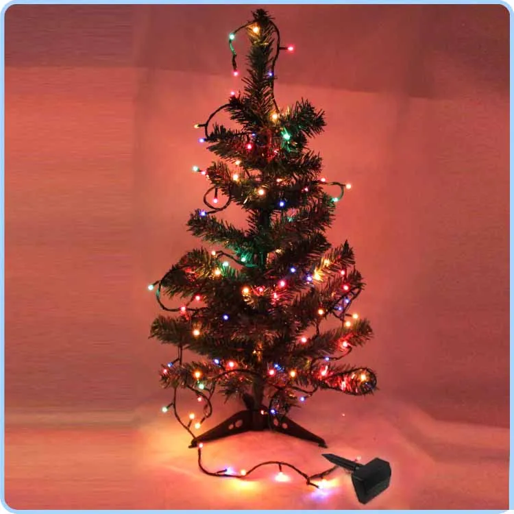 Led luz Solar exterior luces de navidad lámpara de cuerda 12 m 100 Led blanco azul verde amarillo RGB para guirnalda de jardín luces de navidad Led luz Solar exterior luces de navidad lámpara de cuerda 12 m 100 Led blanco azul verde amarillo RGB para guirnalda de jardín luces de navidad