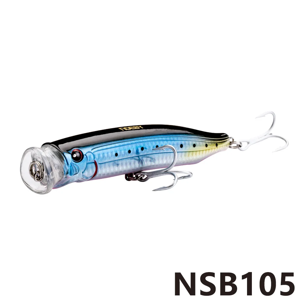 Приманка для рыбалки NOEBY NBL9246 Поппер приманка кренкбейт 100 мм 19,5 г 120 мм 29 г 150 мм 54,5 г Топ вода для рыбалки бас hunthouse НБЛ 9246 - Цвет: NSB105