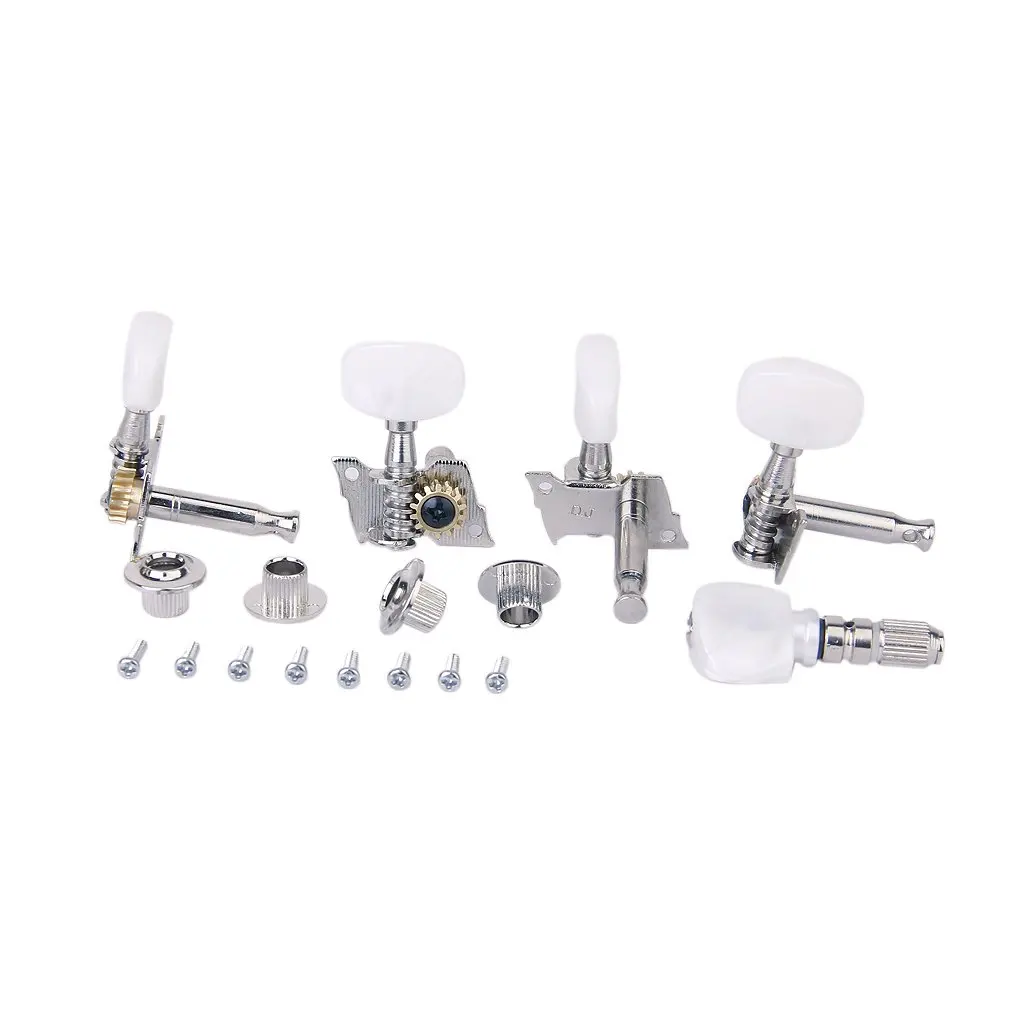 

HOT 5pcs/Set Banjo Machine Head Tuning Tuner Peg/Key with 4 Bushings
