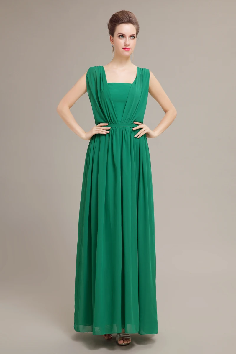 Handmade popular Crystal simple design elegant cheap prom gown fashion