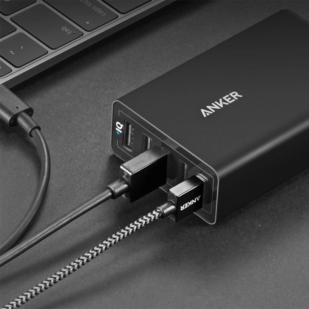 Сетевое зарядное устройство Anker PowerPort 5_40W 5 Port USB Charger официальная гарантия быстрая