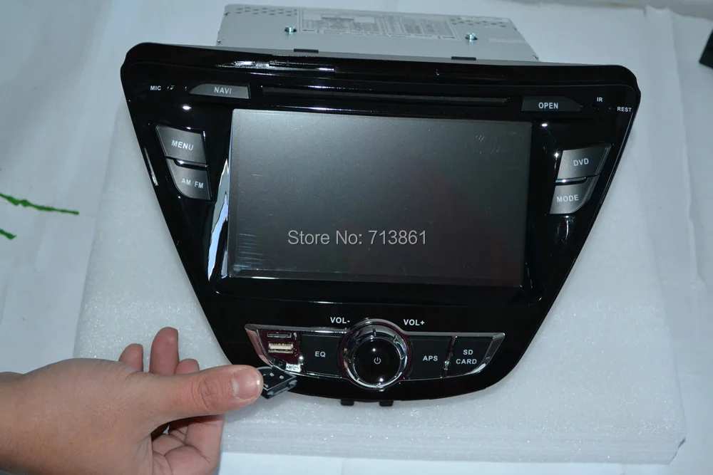 Discount 7" 2 din Android for HYUNDAI ELANTRA 2014 car dvd ANDROID 7.1,gps navigation 4G,Wifi,BT,quad core,1024 x 600,support dvr,obd2 10