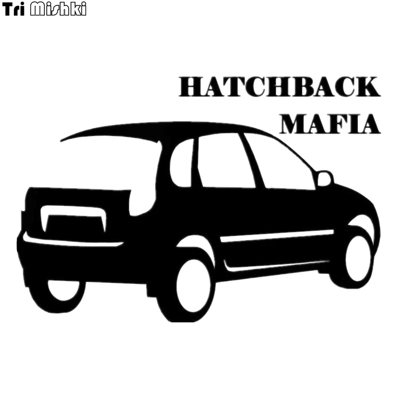 Tri Mishki HZX007 13.5*20см 1-4 шт наклейки на авто hatchback mafia for lada kalina хэтчбэк мафия для лады