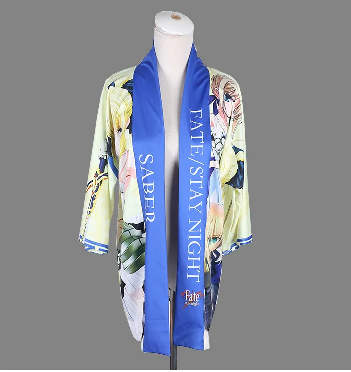 Japanese Anime Coat Fate Stay Night Coat haori cloak cos kimono Free Size kawaii clothes anime cosplay Female girlfriend