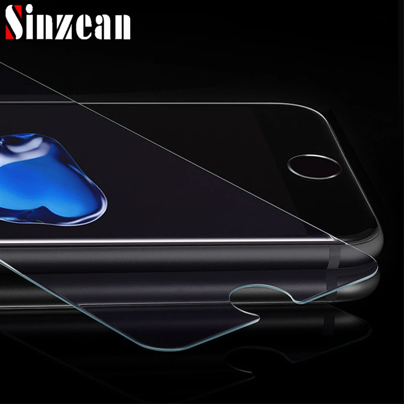 Sinzean 100 шт. для iphone SE 2020/11 PRO MAX/678 Plus закаленное стекло 12 pro max 0 3 мм 2.5D защита