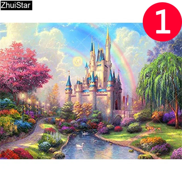 Zhui Star Full Square/Round Drill 5D DIY Diamond Painting "Disney
