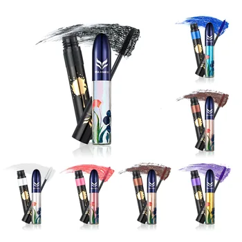 

HUAMIANLI 2 pcs Mascara liquid shinne Glitter Liquid Eyeliner Pigments Waterproof Curling Quick Dry Waterproof