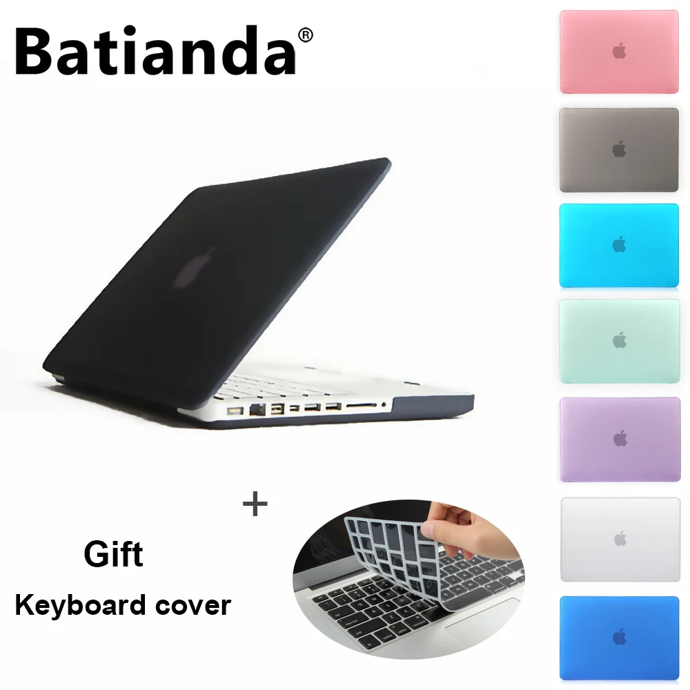 Case for Apple Laptop,Rubberized(Matte) Hard Cover For Mac Book White