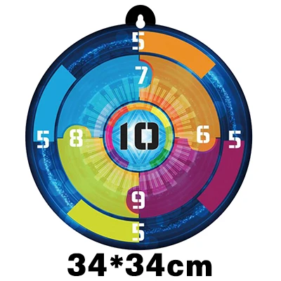 6 Soft EVA Bullet Target Gun Shoot Dart Für N-Streik Elite Blaster Kid CN