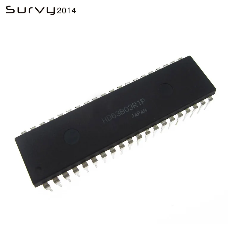 1/5PCS HD63B03R1P 63B03R1P DIP-40 8-BIT CMOS MICRO PROCESSING UNIT 2.0MHz
