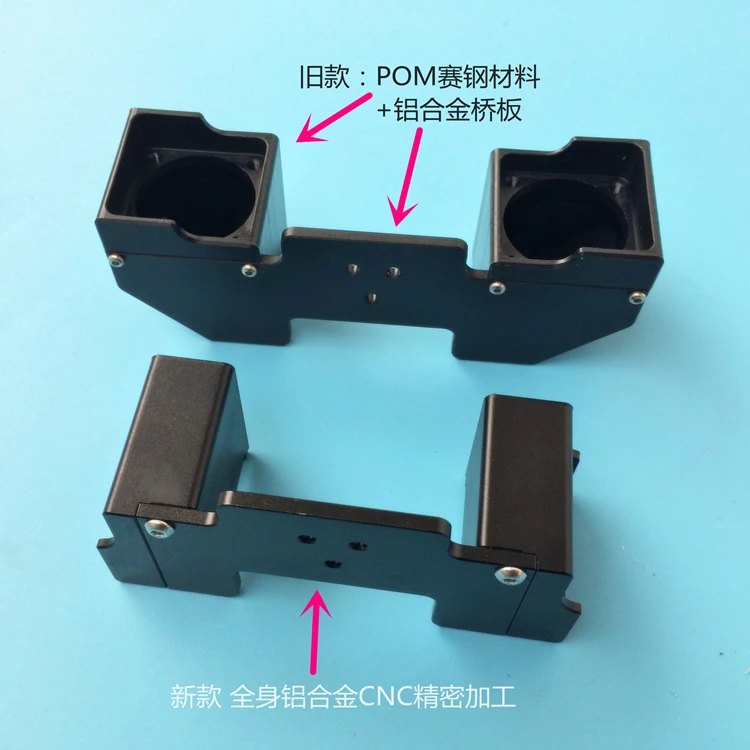 Extrusora de Cabeça 2 + Impressora Funssor Ultimaker Chimera Hotend Kit Dupla Extrusora 2 Entrada Liga Alumínio 3d 4 High Quality Computador e Escritório