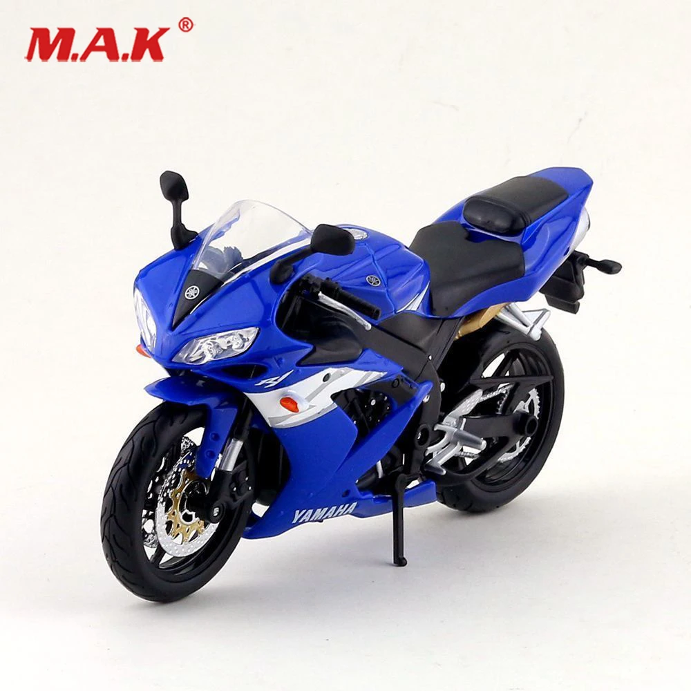 

1/12 Yamaha YZF R1 diecast motorcycle car vehicles blue black color diecast racing motorbike kids toys collection gifts