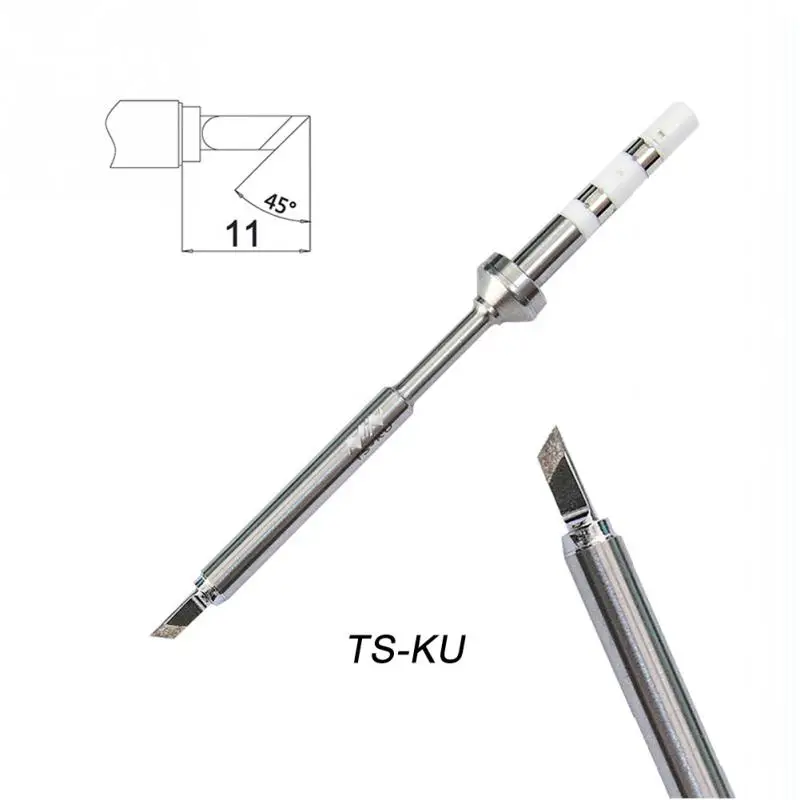 1 шт. специальная Замена железных наконечников 7 типов для цифрового мини-паяльника TS100 паяльник аксессуар для пайки
