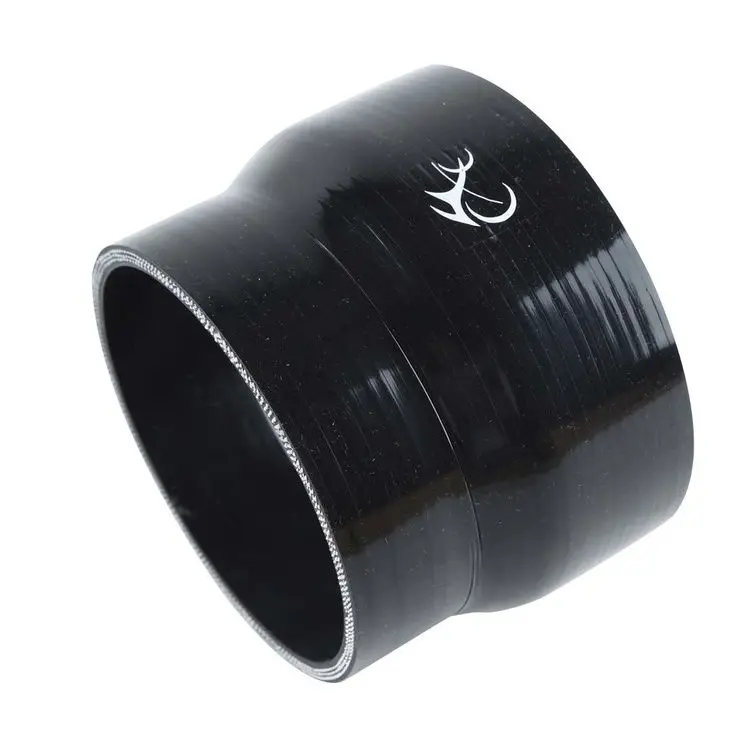 OBX 2.75/" 3.5/" Black Reinforce Elbow Coupler