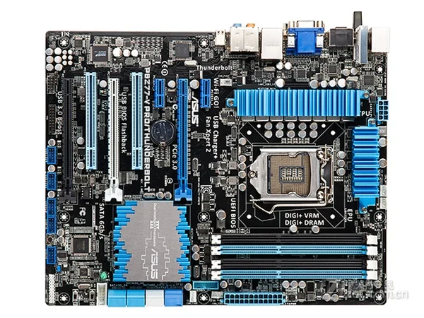 Оригинальный материнская плата ASUS P8Z77-V PRO/Thunderbolt DDR3 LGA 1155 USB2.0 USB3.0 32 ГБ Z77 рабочего Материнская плата Бесплатная доставка