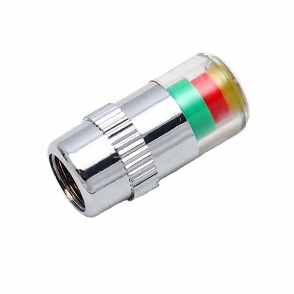 

4pcs In 1 Set general Car Auto Tire Pressure Monitor Valve Stem Caps Sensor Indicator Alert No Electricity