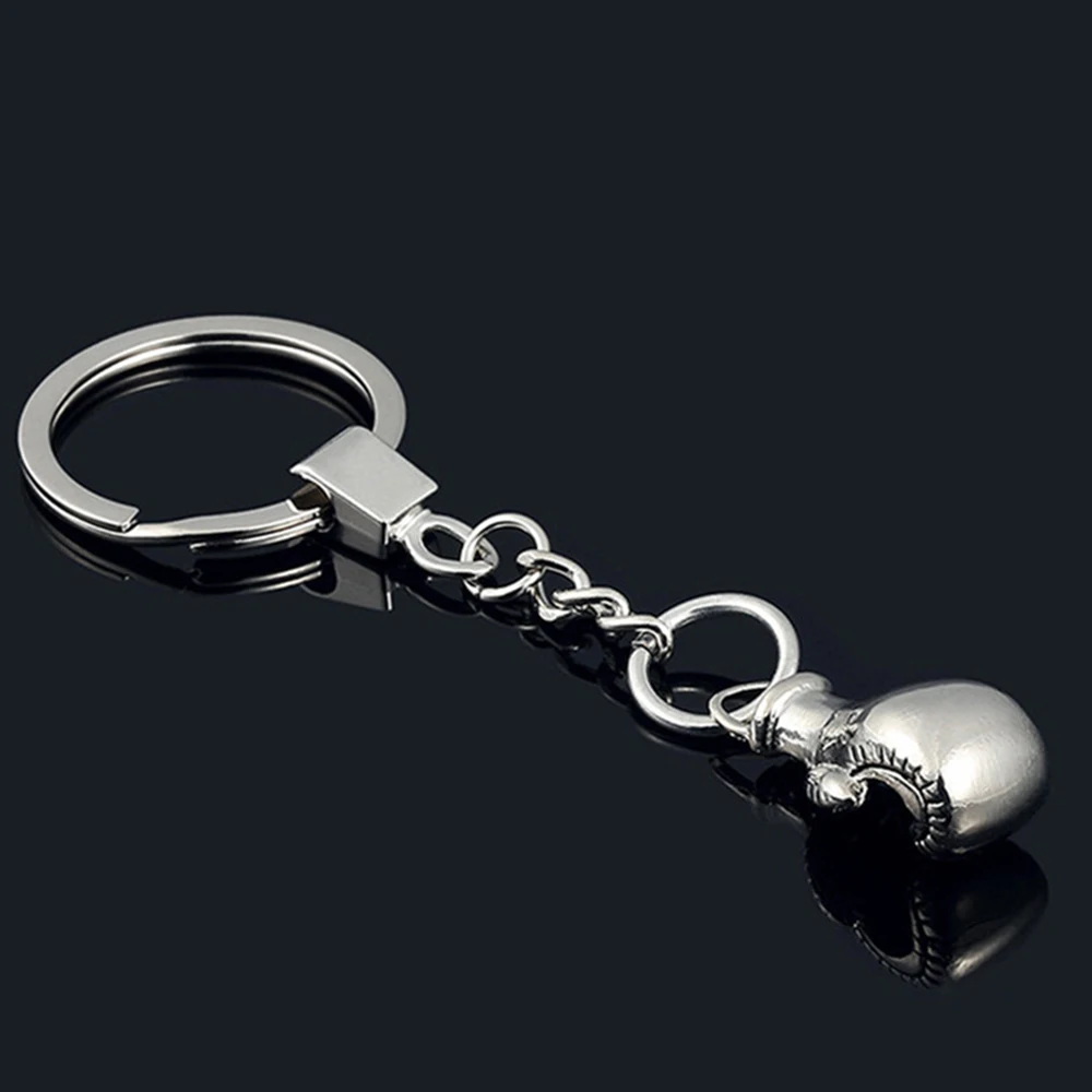 

wholesale 10PCS New Boxing Glove key chain -New Design Cool metal Keychain Car Key Chain Key Ring Bag pendant key Holder