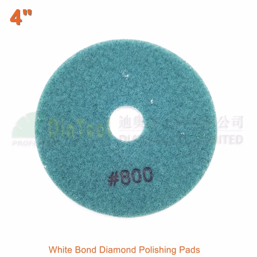 SHDIATOOL 10pk Dia100mm/4 "грит 800 # алмазные гибкие Мокрый Полировальником камень шлифовальный диск Гранит Мрамор Керамика полировки, диск