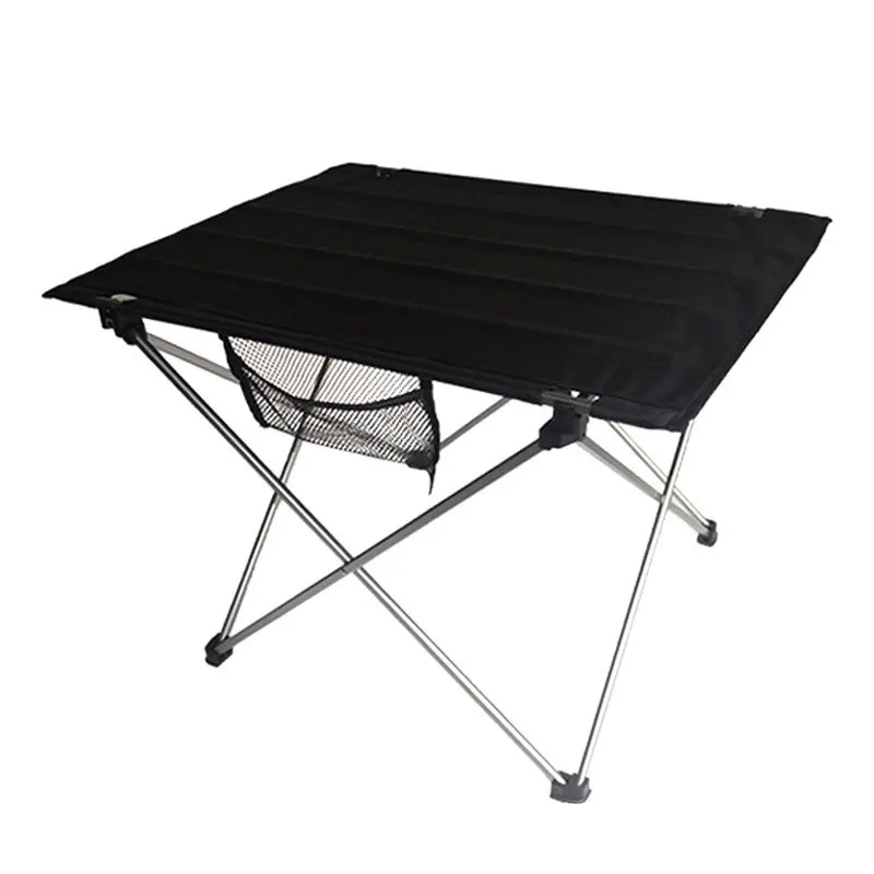 Портативный складной стол для пикника, уличный обеденный стол, Сверхлегкий черный высококачественный стол, 7075 алюминиевый сплав, походный стол