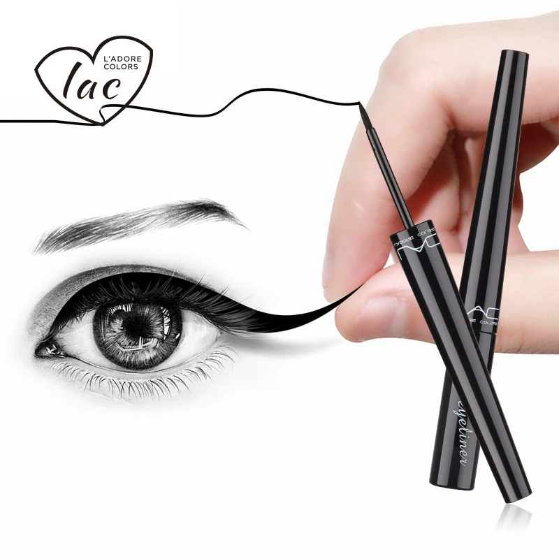 

LAC Eyeliner Pencil Waterproof Black Liner Liquid Pen Eye 1PC Makeup Cat Long-Lasting Cosmetic Comestics Kajal Line Watercolor