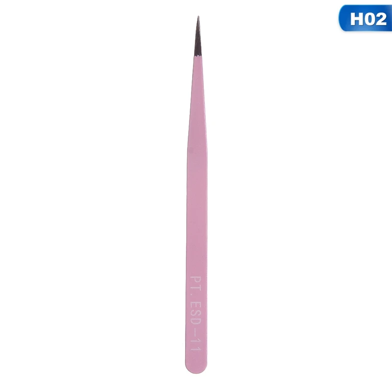 Новинка, модный розовый норковый Пинцет для наращивания ресниц из нержавеющей стали, прямой или Изогнутый пинцет по выбору, Профессиональный пинцет для ресниц