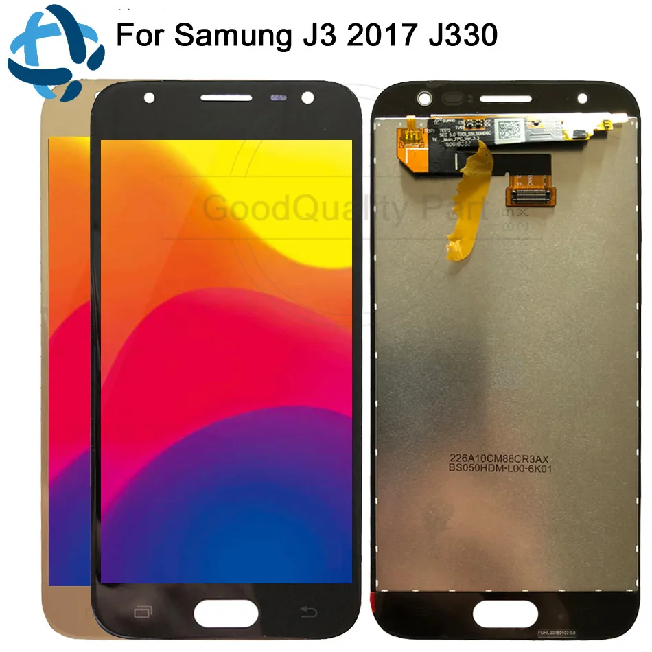 

100% test For Samsung Galaxy J3 2017 LCD J330 J330F J330G LCD Display Touch Screen Digitizer Assembly for Samsung J3 2017
