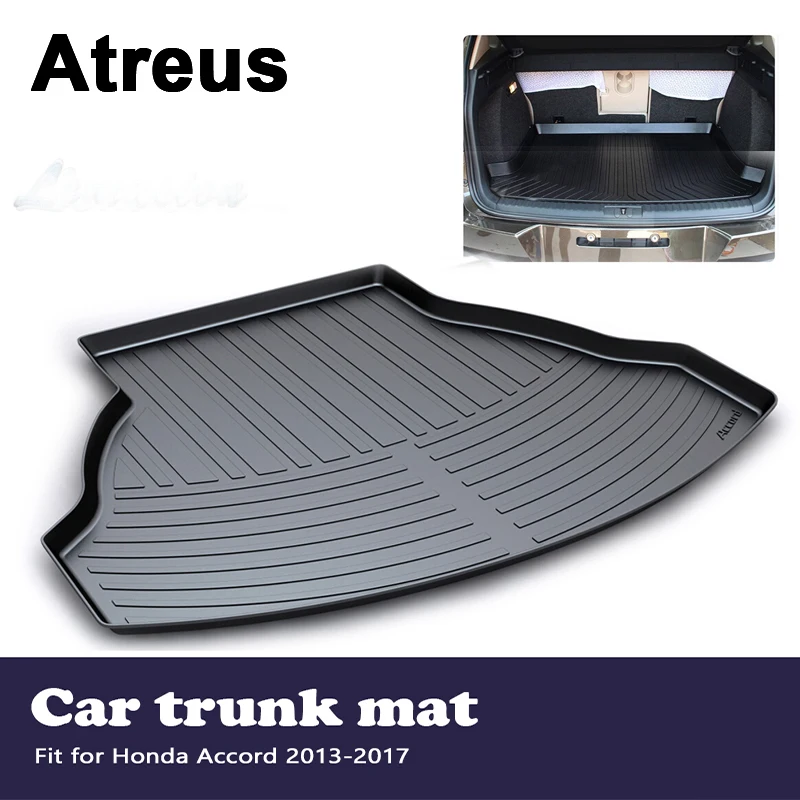Atreus Anti-slip Waterproof Car Trunk Mat Tray Cargo Floor Liner Carpet Pad For Honda Accord 2013 2014 2015 2016 2017 |