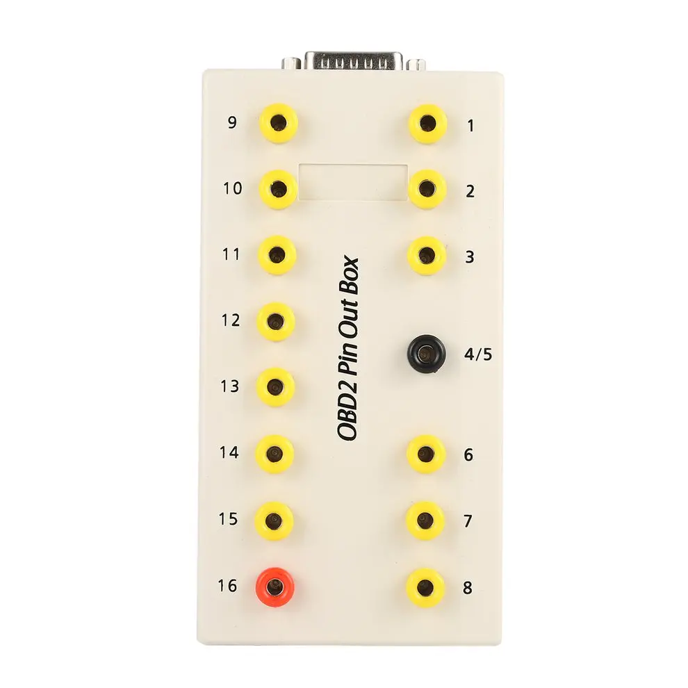 Профессиональный Obd2 выводов Box Breakout Box Тесты er диагностический obd2 контактный разъем Covere все Тесты точки