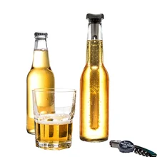 Нержавеющая сталь бутылка вина Pourer Wooler чиллер охлаждения льда напитков трубки палка стержень в бутылке пива замораживания Pourer