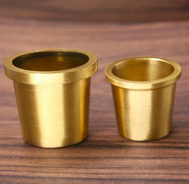 H:33MM Inner d:31mm Furniture copper foot sleeve caster parts