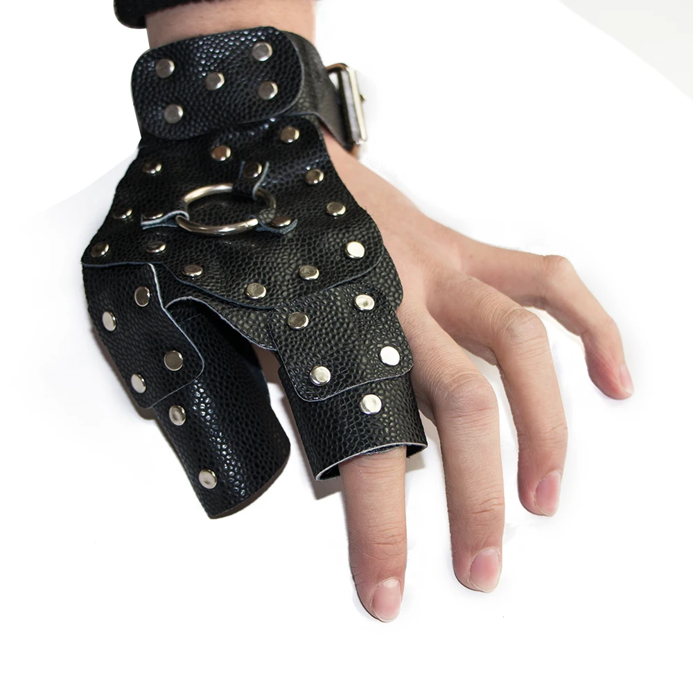 Online Outdoor Angeln Sport Fisch Jagd DIY Slingshot katapult Armband Hand Schutz Gummi Band Reel Sling Shot Bogen Set