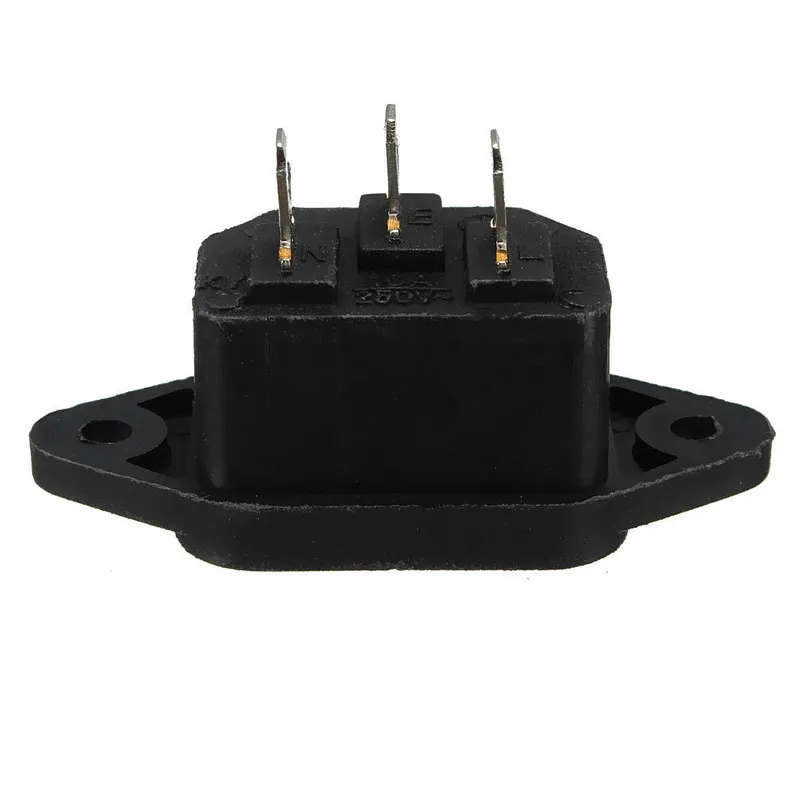 3 шт. AC 250V 10A IEC320 C14 папа 3Pin панель монтажная розетка на вход питания SA177 P40|socket a|socket