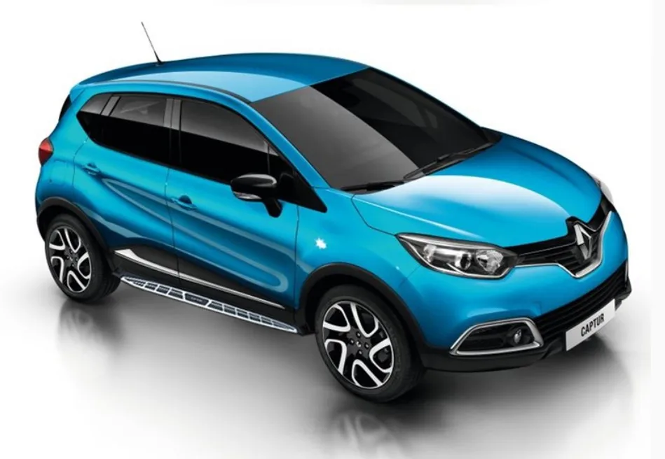 Для Renault Captur. автомобильные ходовые доски Авто боковой шаг бар педали высокого качества дизайн Nerf баров