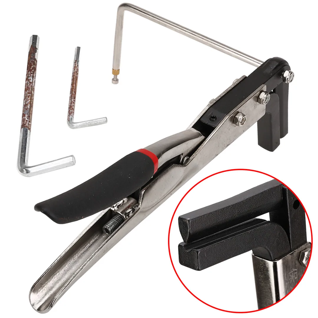 2 Types Mayitr Bending Plier Manual Sheet Strip Arc/Angle Bender Steel Plier Clamp Channel Letter Tool