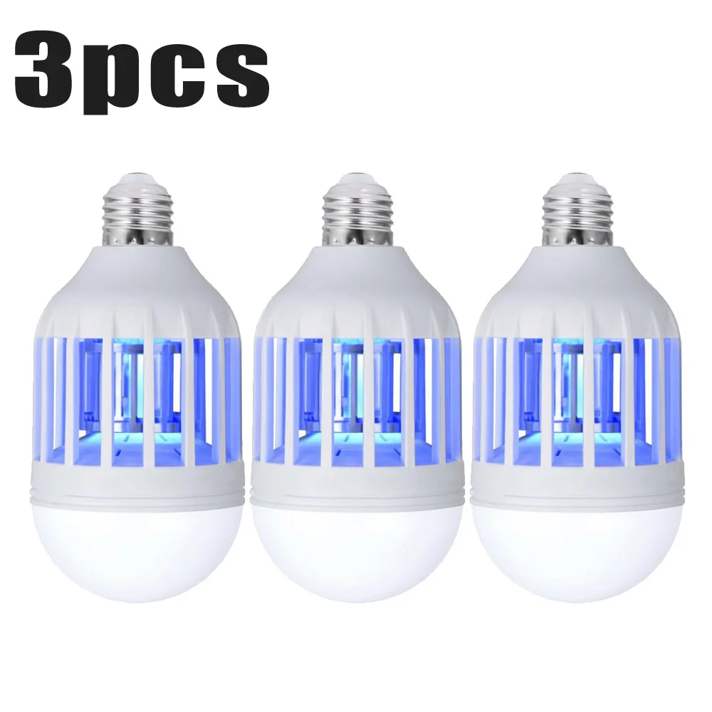 

Mosquitoes Lights LED Slope Lighting Bulb 15W Radiation-free Lamp Spare Safety