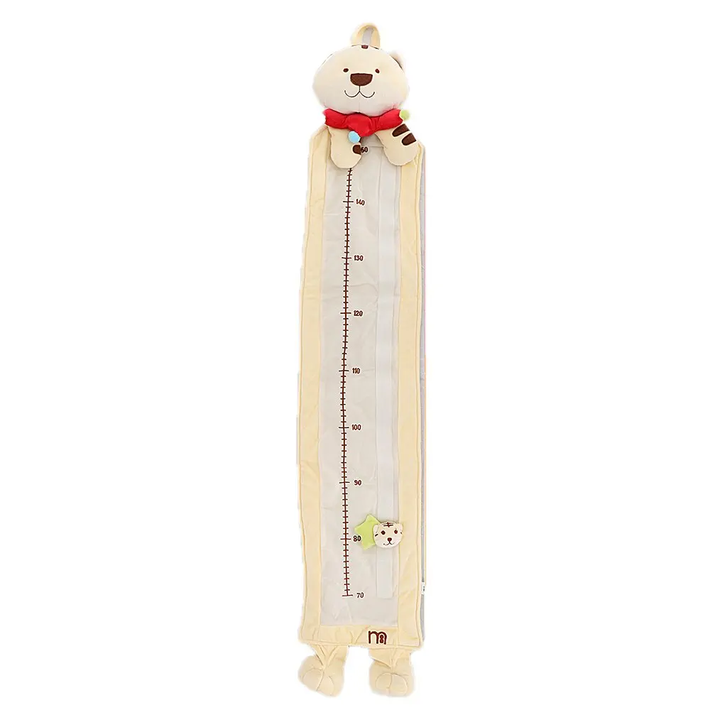 70-160 см детская высота измерительная линейка диаграмма мультфильм животных плюшевые стены повесить игрушка для декорации дома подарок для детей ясельного возраста