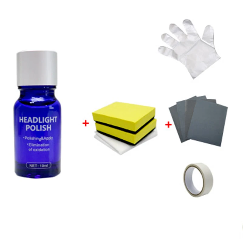

10ml Car Headlight Repair Polish Renovation Set Car Coating Repair Set Liquid Scratches remove Oxidation Polishing Coat