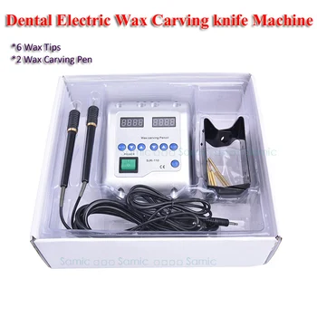 

New Origin SJK Dental Lab Digital Electric Wax Carver Carving Pencil+6 Wax Tips+2 Pens molding wax patterns Wax Carving Pen