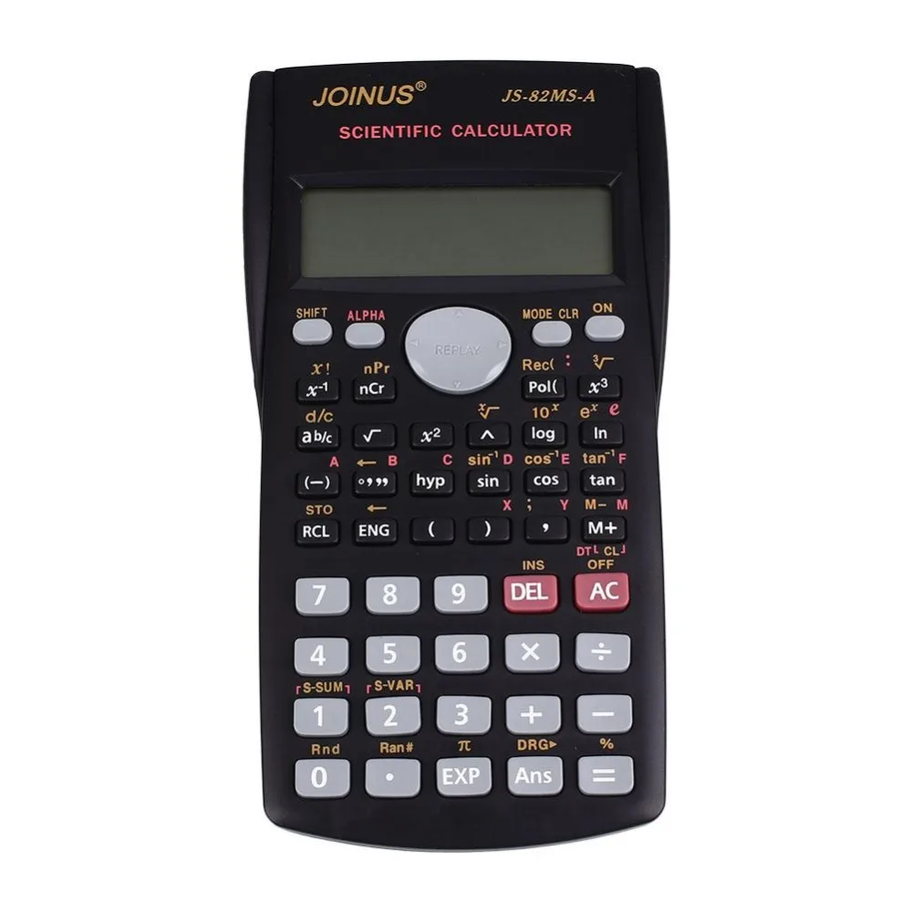 

82MS-A Multi-function 2-Line  Student Function Calculator LCD Display Scientific Calculator  Counter Calculating Machine