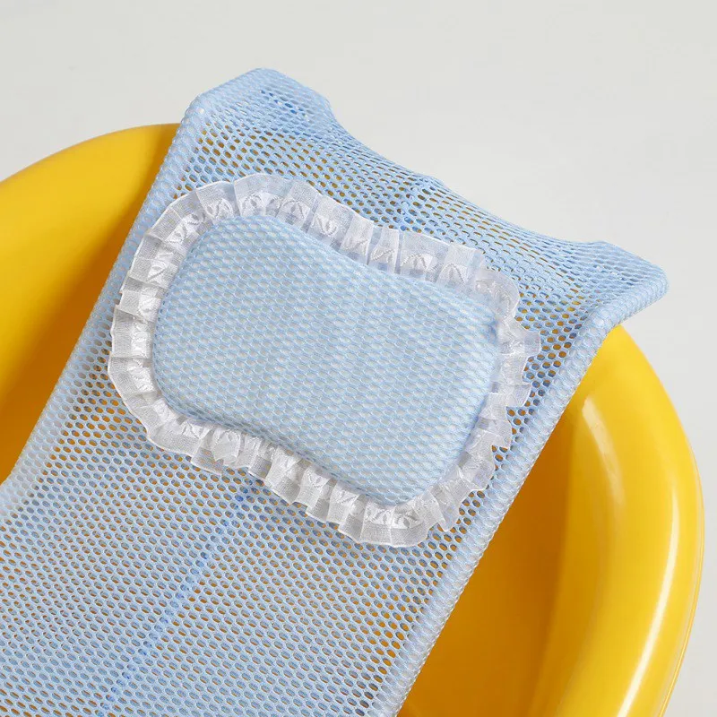 Assento de Banho do Bebê Rede de Apoio Rack de Banho das Crianças Banheira Chuveiro Malha Cama Bebê Net 11 Banheiras de bebê